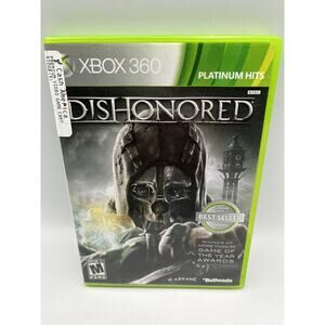 Dishonored Microsoft Xbox 360 2012 (With Manual CIB) CHECK MY OTHER LISTINGS 🔥